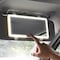 Car Sun Visor Vanity LED Light Mirror, Makeup Mirror with 3 Light Modes - White