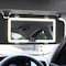 Car Sun Visor Vanity LED Light Mirror, Makeup Mirror with 3 Light Modes - White