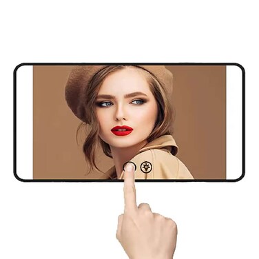 Car Sun Visor Vanity LED Light Mirror, Makeup Mirror with 3 Light Modes - White