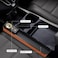 Car Seat Gap Filler with Charging Port (Support QC &amp; PD) and Cigarettte lighter , Car Seat Storage Box with Fast Charging - Orange