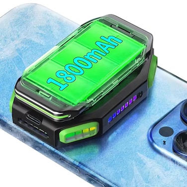 مبرد الهاتف أشباه الموصلات بالوعة الحرارة (الإصدار المغناطيسي) المبرد لـ IOS Android PUBG مبرد الشحن اللاسلكي