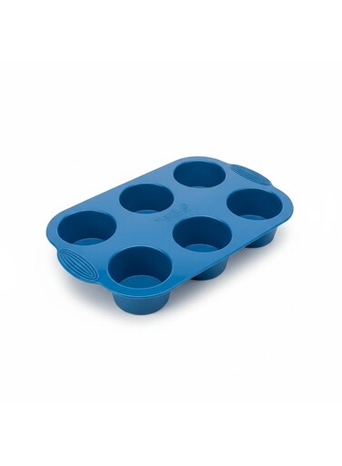 Premium Silicone Baking Mould - 6 Cavity Non-Stick Cake Pan