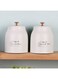 HOME Adrian 2-Piece Metal Storage Box Beige &acirc;&euro;&ldquo; Durable &amp; Stylish Storage Solution, Perfect for Organizing Home, Office, and Kitchen, Stackable, Space-Saving &amp; Easy to Use 1500Ml