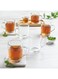 Latte 240 Ml Tea/Coffee Mug Set Of 6 Pc Transparent