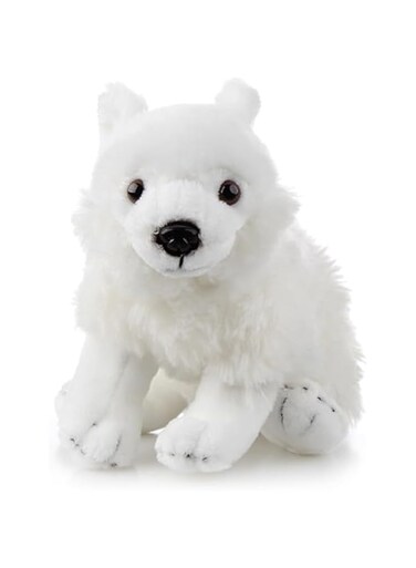 NatGeo National Geographic Plush Premium Arctic Fox 6-Inch