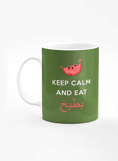 Designer Printed Coffee Mug with Heavy Duty Handle 11oz Ceramic Personalised Gift Mugs Cup [Microwave Safe &amp; Dishwasher Proof] - Bateekh