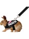 Vehomy Rabbit Harness with Leash for Bunny Rabbits Cats Small Animals (Pink)