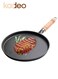 Iron Frying Pan, Nonstick, Anti-scald Handle, Crepe Pan, Use on Induction, Stove and Grill, Durable, Even-Heating Kitchen Cookware Diameter 26CM