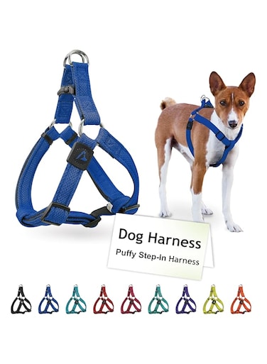 DOCO&reg; Puffy Air Step-In Harness (DCA201) Color - Blue, Sizes - M