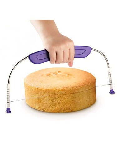 Stainless Steel Cake Slicer Kitchen Accessories Single Line Cake Layerer Bakeware Bread Slicer Pastry Cutting Tools