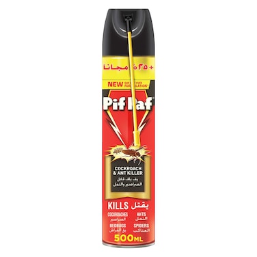 Pif Paf Cockroach &amp; Ant Killer Spray 500 ml