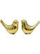 Notakia Small Animal Statues Home Decor Modern Style Birds Decorative Ornaments for Living Room, Bedroom, Office Desktop, Cabinets (Gold 2Pcs Birds)