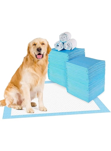 Mumoo Bear Pet Training Pads Super Absorbent Puppy Pads Anti Slip Toilet Pee Mat, Leak Proof &amp; Quick Dry Pet Pads for Dogs Cats Rabbits Pets (40 PACK-60 * 60CM)