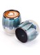 Ceramic Espresso Cups Set of 2 &acirc;&euro;&ldquo; 3 Oz Mini Espresso Mugs &acirc;&euro;&ldquo; Kiln-Change Reactive Glaze Demitasse Cups &acirc;&euro;&ldquo; Blue &acirc;&euro;&ldquo; Perfect for Espresso Shots, Turkish Coffee, Small Beverages