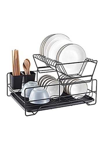 Dish Rack Dish Drying Stand Dish Drainer Plate Rack Dish rake Kitchen Organizer Dish Drying Rack Countertop Large Antibacterial Kitchen Utensils Dish racks Dish Stand