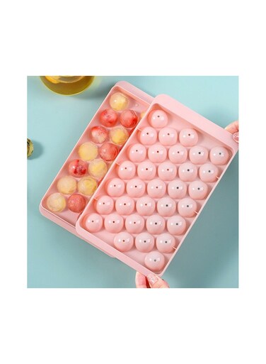 33 Grids Ball Maker Plastic Round Mold Ice Cube Tray