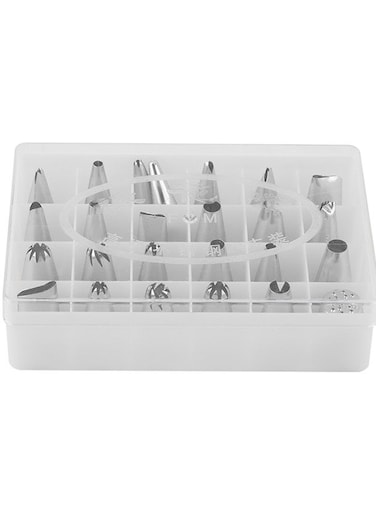 Piping Nozzles Pastry Tips Cupcake Cake Decorating DIY Tool Silver