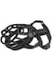 Dog Muzzle, Basket Muzzle Anti Biting Chewing, Sturdy Lightweight Muzzle Allows Panting Drinking, Cage Muzzle for Small Medium Large Dogs, Suitable for Grooming Trimming Training (Black, 4#)