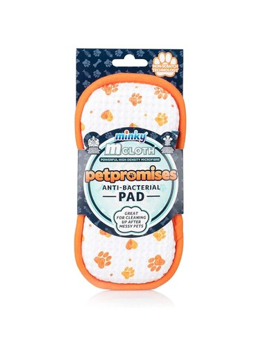 Minky MI 324277 Oranje Schoonmaakpad AntiBacterieel Huisdieren