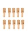 Long Handle Wooden Spoon Seasoning Spoon Coffee Spoon Beige Beige