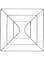 AKDC Hot Pot Holder Hot Dish Stand Plated Stainless Steel Trivet Hot Pan Mat Trivets Heat Resistant Round Pads Holders Hot Dishes TableTeapot Kitchen (Square 18 CM)