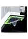 Sink Strainer Bag Set With Filter Holder Green/White