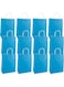 ECVV Gift Bags 48 Pieces Set Eco-Friendly Paper Bags With Handles Bulk Paper Bags Shopping Bags Kraft Bags Retail Bags Party Bags (BLUE, 33 * 26 * 12 Cm)