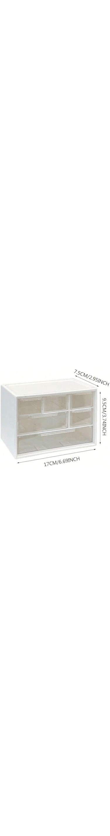 souqoon- 1pc Plastic Storage Box, Minimalist Plain Storage Box For Home