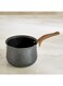 Box Coffee Warmer - Black with Wooden Handle