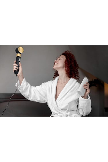 Lifestyle Multi-Styling Hair Dryer Set 600W with 5 Combs &amp; Spiral Curler