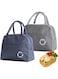 PanBeiQi 2 Pcs 6 L Lunch Bag Tote Bag for Adults Women, Wide Open Insulated Cooler Bag, Portable Lunch Box Bag Holder Cooler Bag for Men/Girls/Children/Foods/Drinks/Picnic/Beach/School/Office Work