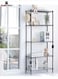 5-Tier Wire Shelving bathroom storage 5 Shelves Unit Metal kitchen Storage Rack Black