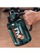 Tycom Water Bottle 2L Tritan Leak-Proof Drink Bottle, Gym Bottle with Protein Shaker, Flip Top Lid &amp; Removable Strainer Sport Bottle for Fitness Cycling, Gym Camping Sports （Green）
