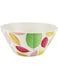 Ecoware Bamboo Fibre Bowl 14x8cm Leaves Design BD-BF-30