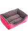 Nyganmelloz Dog Bed, Waterproof Comfortable and soft Dog Bed for Medium/Small Dog Machine Washable Orthopedic Non Slip Bottom Soft Pet Bed Breathable Soft Padding for Dog