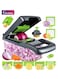 Vegetable Chopper, Pro Onion Chopper, Multifunctional 13 in 1 Food Chopper, Kitchen Vegetable Slicer Dicer Cutter,Veggie Chopper With 8 Blades,Carrot and Garlic Chopper With Container