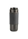 Coffee Mug with Built in Filter and Straw-Grey