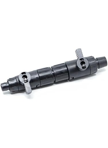 B&amp;K Aquarium Fish Tank Hose Pipe Quick Release Connector Water Flow Control Valve Durable and Long Lasting Interface Water Pipe Transmit (12 to 16mm Interface Quick Connect Valve)