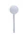 Rice Skimmer With Pipe Handle Silver M
