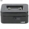 Rubik Medium Cash Box with Tray and Combination Lock Portable Durable Register Money Box Safe for Bills Jewelry Receipts Coins (20x16x9cm) Black