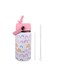 Kids Insulated Water Bottle with Straw &amp; Handle - 350ML BPA-FREE Stainless Steel Travel Tumbler Double Wall Vacuum Leak Proof Kids Cup Metal Thermos Flask for School Boys Girls -Unicorn