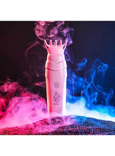 Bakhoor BoSidin USB Rechargeable Comb Incense Burner - Aromatherapy and Style in One Device! Enjoy Portable Relaxation with Hassle-Free Charging for Home Office &amp; Car - X007 (X007-Pink)