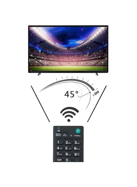 New Remote Control for TV - Universal Remote for All LCD, LED, UHD, Smart TV, 4K, 3D, Full HD, and Plasma Televisions   Easy-to-Use, High-Quality, and Fully Compatible Remote for All Major TV Brands
