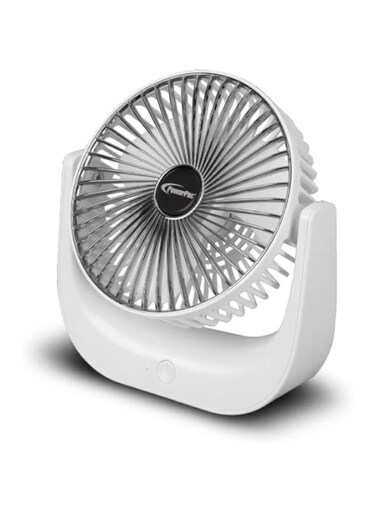 Cordless Desk Fan, Battery Operated Fan with USB, 70ft Strong Airflow Portable Fan, Quiet Operation Fan 360&deg; Rotate Table Fan for Bedroom Home Office Outdoor Travel