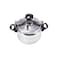 Aluminum Alloy Pressure Cooker for Gas Stove &ndash; Quick Cooking of Meat, Rice, Beans &amp; Soup