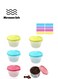 6 PCS Food Storage Containers with Lid, Salad jelly Ice cream spices Storage Container, Kitchen Leak-proof Food Container Set, Reusable, Suitable for Microwave and Freezer, Dishwasher Safe