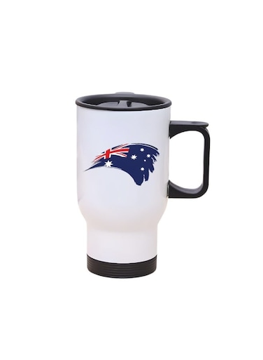 Day Insulated Travel Mug-Celebrate With This Festive Travel Mug And Your Favorite Hot Beverage-Australia Day Gifts