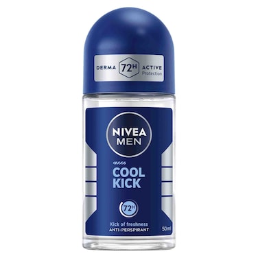 NIVEA MEN Deodorant Roll-on for Men Cool Kick Fresh Scent 50ml