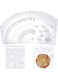 Snowflake Cookie Candy Bags 5.5x5.5inch