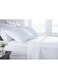 Linen Klub Single Bed Sheet Cotton White 180 x 280cm